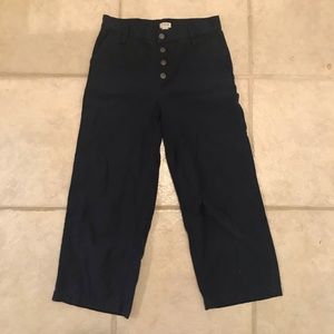 J. Crew High Waisted Wide Leg Pant